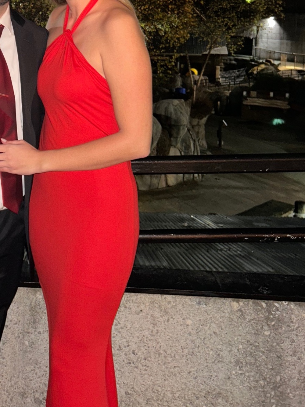 Red Halter Maxi Dress ❤️